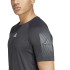 Camiseta Fitness adidas Homem de Ginásio+ Treino Brandlove Preto