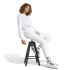 Moletom adidas Mulher Essentials Small Logo Feel Cozy Branco