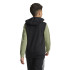 Moletom adidas Infantil Casaco com capuz colorblock com logótipo grande Essentials Preto