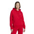 Moletom adidas Mulher Casaco com capuz Essentials Small Logo Feel Cozy Vermelho