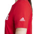 Camiseta adidas Mulher Essentials Slim Logo Vermelho