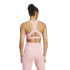 Sutiã esportivo Fitness adidas Mulher da Techfit Pink