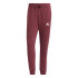 Calça adidas Homem Essentials Fleece Tapered Cuff 3-Stripes Red