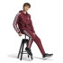 Calça adidas Homem Essentials Fleece Tapered Cuff 3-Stripes Red