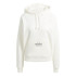 Moletom adidas French Terry Mulher Signature Graphic Embroidery Loose Branco