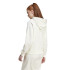 Moletom adidas French Terry Mulher Signature Graphic Embroidery Loose Branco