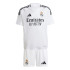 Conjunto Futebol adidas Kit Infantil do Real Madrid 24/25 Home Branco