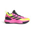 Sapatilhas Basquetebol adidas Infantil by Cross Em Up Select Mid Trainers Rosa