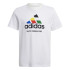 Camiseta adidas Pack Infantil Tiro Nations Graphic Branco