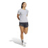 Camiseta Running adidas Running Mulher de Ultimate Engineered Gray