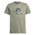 Camiseta adidas Infantil Camo Graphic Cinzento