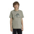 Camiseta adidas Infantil Camo Graphic Cinzento
