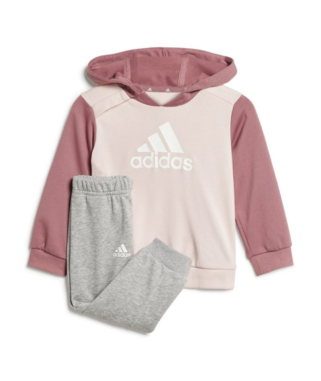 Conjunto adidas Infantil Essentials Colorblock...