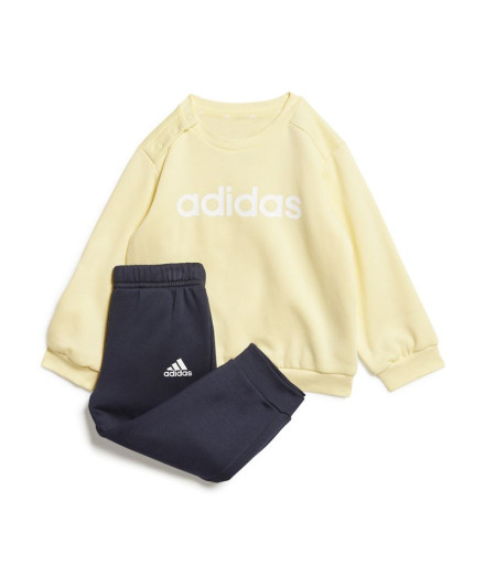 Conjunto adidas French Terry Infantil Essentials Lineage...