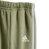 Conjunto adidas Infantil Essentials 3 Band Full Zip Fleece Bege