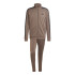 Fato de treino adidas Homem Sportswear Basic 3 Band Tricot Castanho