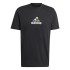 Camiseta adidas Homem Gráfico House Of Tiro Nations Preto