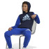 Moletom adidas Infantil Essentials Big Logo Colorblock Azul