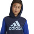 Moletom adidas Infantil Essentials Big Logo Colorblock Azul