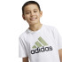 Camiseta adidas Infantil Essentials 2 Coloured Big Logo Cotton Branco