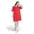 Vestido adidas Mulher Essentials 3 Band Single Boyfriend Vermelho