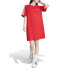Vestido adidas Mulher Essentials 3 Band Single Boyfriend Vermelho