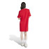 Vestido adidas Mulher Essentials 3 Band Single Boyfriend Vermelho