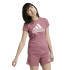 Camiseta adidas Menina Essentials Big Logo Algodão Rosa