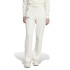 Calça adidas French Terry Mulher Calças com bordados gráficos Signature Straight White