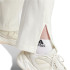 Calça adidas French Terry Mulher Calças com bordados gráficos Signature Straight White