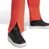 Calça adidas French Terry Mulher Assinatura Gráfica Bordada Reta Vermelha