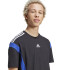 Camiseta adidas Homem Bloco de cores preto/branco