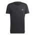 Camiseta Running adidas Running Homem de Adizero Black