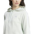 Moletom adidas French Terry Mulher Essentials 3-Stripes Cropped Verde