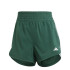 Calça adidas Mulher Pacer Training 3 Stripes Woven High Rise Verde Escuro