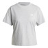 Camiseta adidas Mulher Essentials Small Logo Cinzento