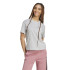 Camiseta adidas Mulher Essentials Small Logo Cinzento