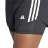 Calça Running adidas Mulher por Own the run 3S 2In1 Preto