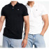 Pack Champion Polo 2 Preto Branco