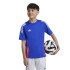 Camiseta Futebol adidas Infantil de Tiro24 Azul/branco