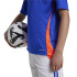 Camiseta Futebol adidas Infantil de Tiro24 Azul/branco