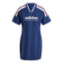 Vestido adidas Mulher Tiro Cut 3 Band Jacquard Blue