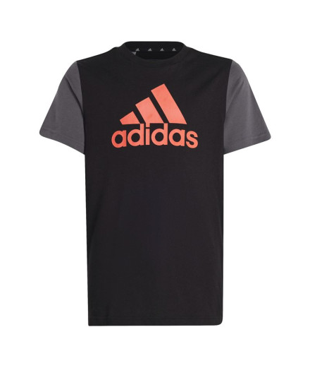 Camiseta adidas Infantil Essentials Big Logo Colorblock...