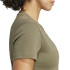 Camiseta Montanha adidas Mulher por Terrex Classic Logo Verde Oliva