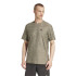 Camiseta Fitness adidas Homem por Train Essentials Stretch Training Castanho