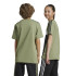 Camiseta adidas Infantil Tiberio 3 Band Colorblock Verde