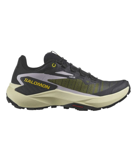 Sapatilhas Trail Salomon de Genesis Preto/Amarelo Mulher