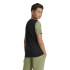 Camiseta adidas Infantil Essentials Big Logo Colorblock Cotton Preto