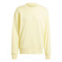 Moletom adidas French Terry Homem Todos os Szn Crew Amarelo