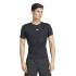 Camiseta Fitness adidas Homem by Techfit Compression Training Preto